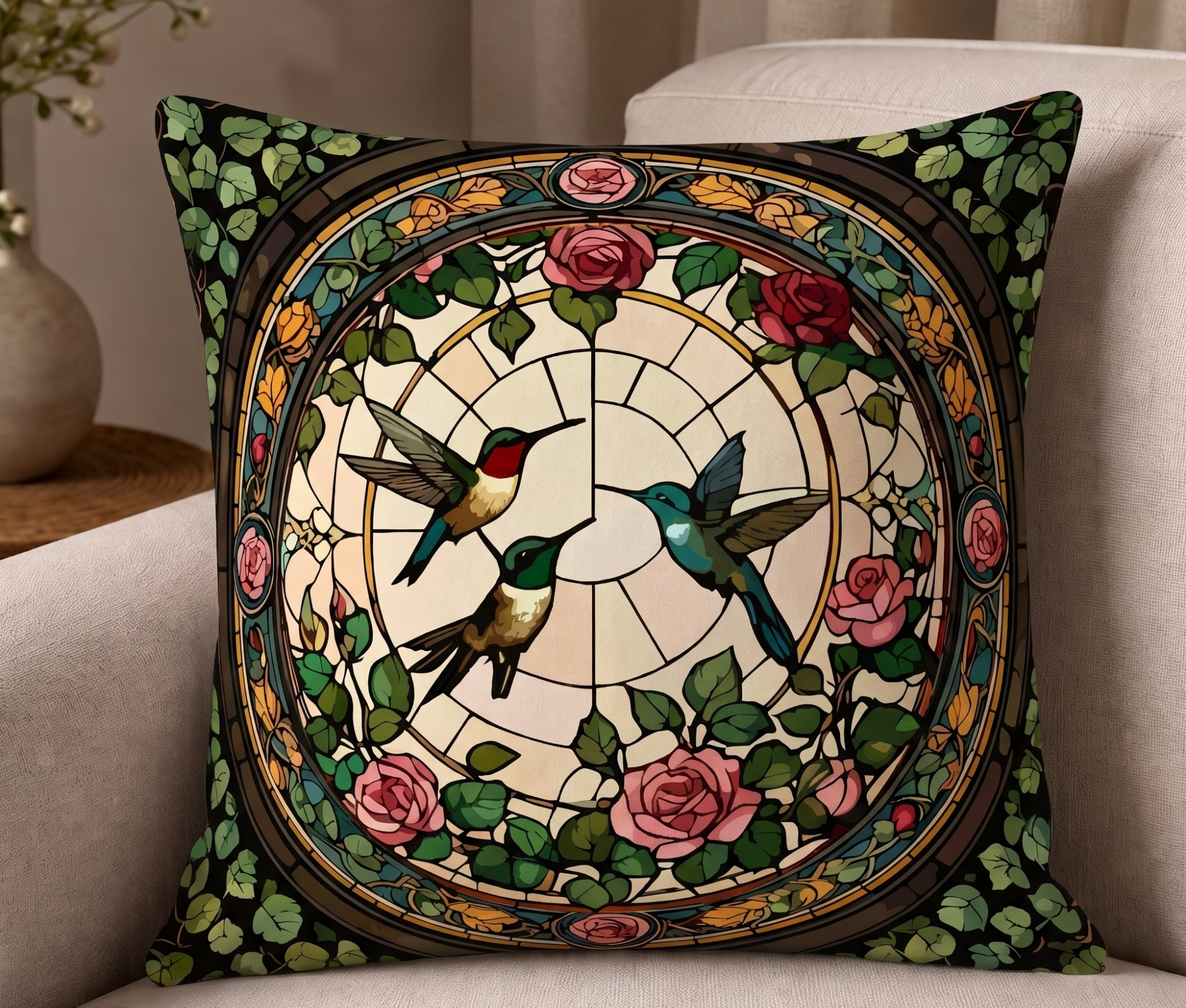 Indian Portrait Cushion